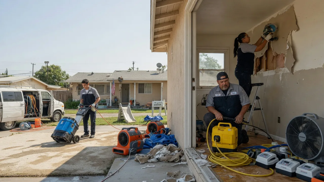 Water Damage Restoration in Greenville, CA near me